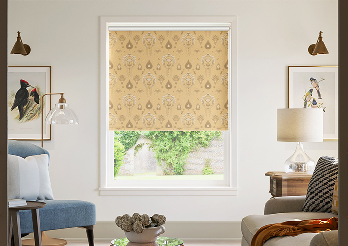 Tangier, Vintage Yellow - Twist&Fit Roller Blind - Image 3